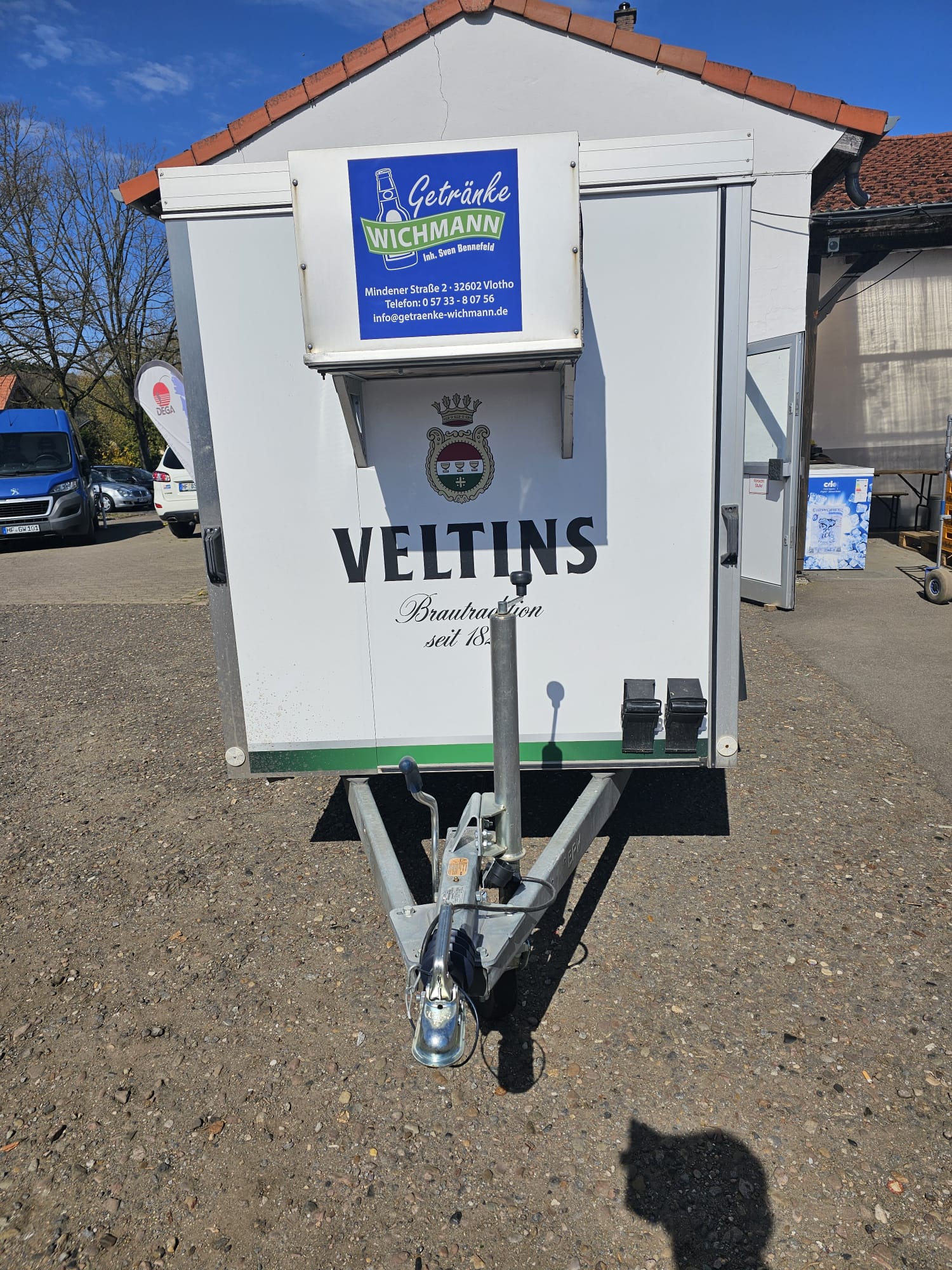 Veltins-Kühlanhänger von Getränke Wichmann